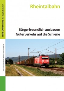 Rheintal - Bürgerfreundlich ausbauen Güterverkehr auf die Schiene - Schluss mit den überlasteten Autobahnen