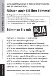 Volksabstimmung 10 Gruende - JA zum Ausstieg aus Stuttgart 21