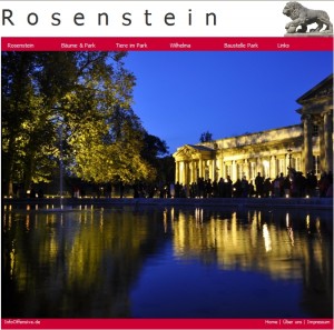 Rosenstein Webseite